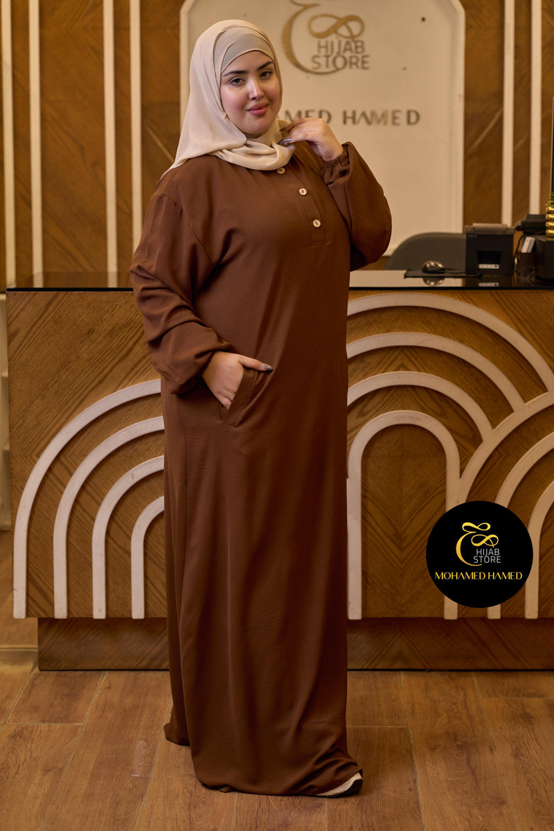Poncho Safi Longue Femme à Capuche