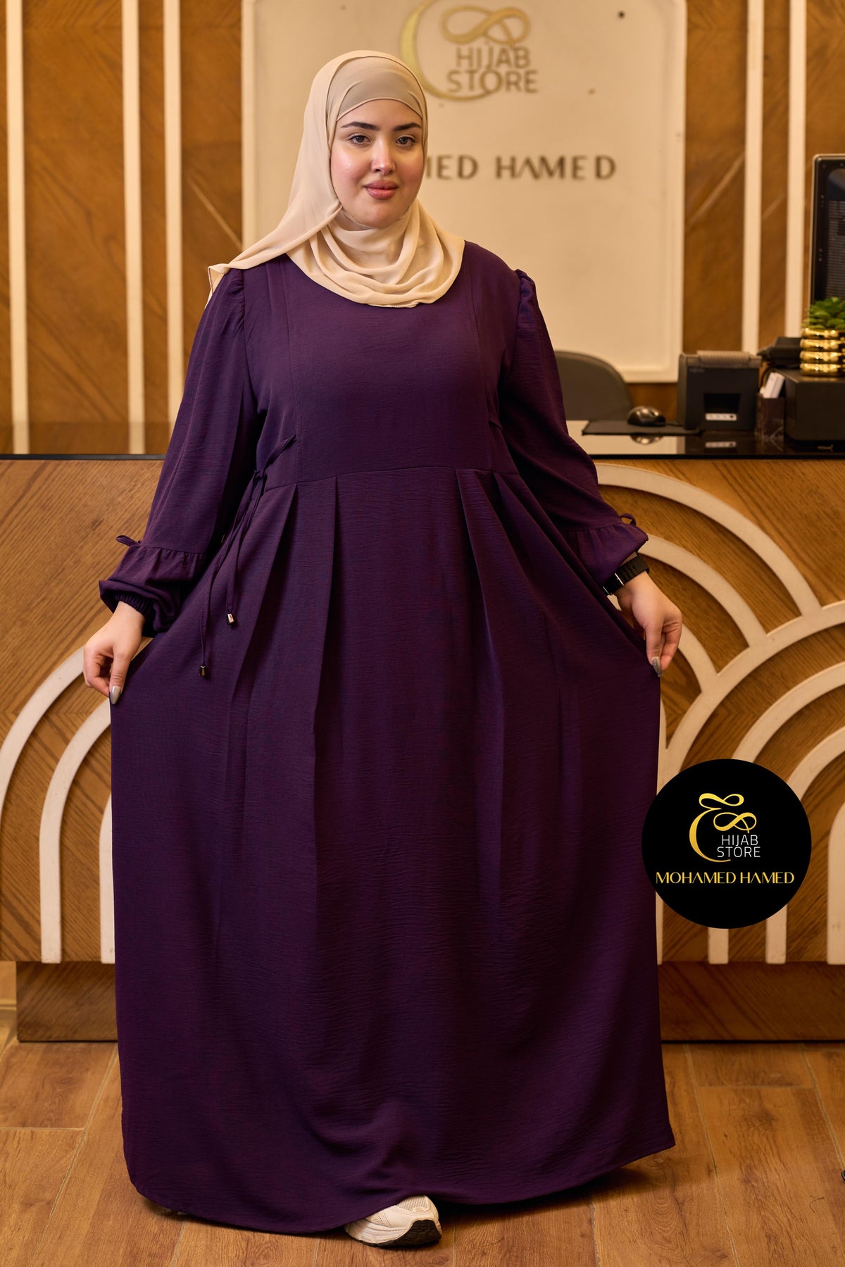 Robe Aryam Longue avec Taille Ajustable