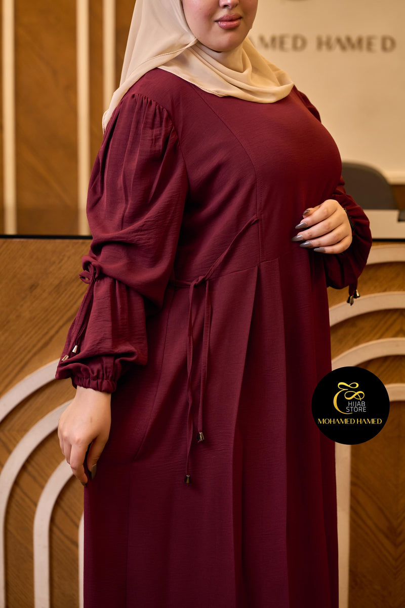 Robe Aryam Longue avec Taille Ajustable