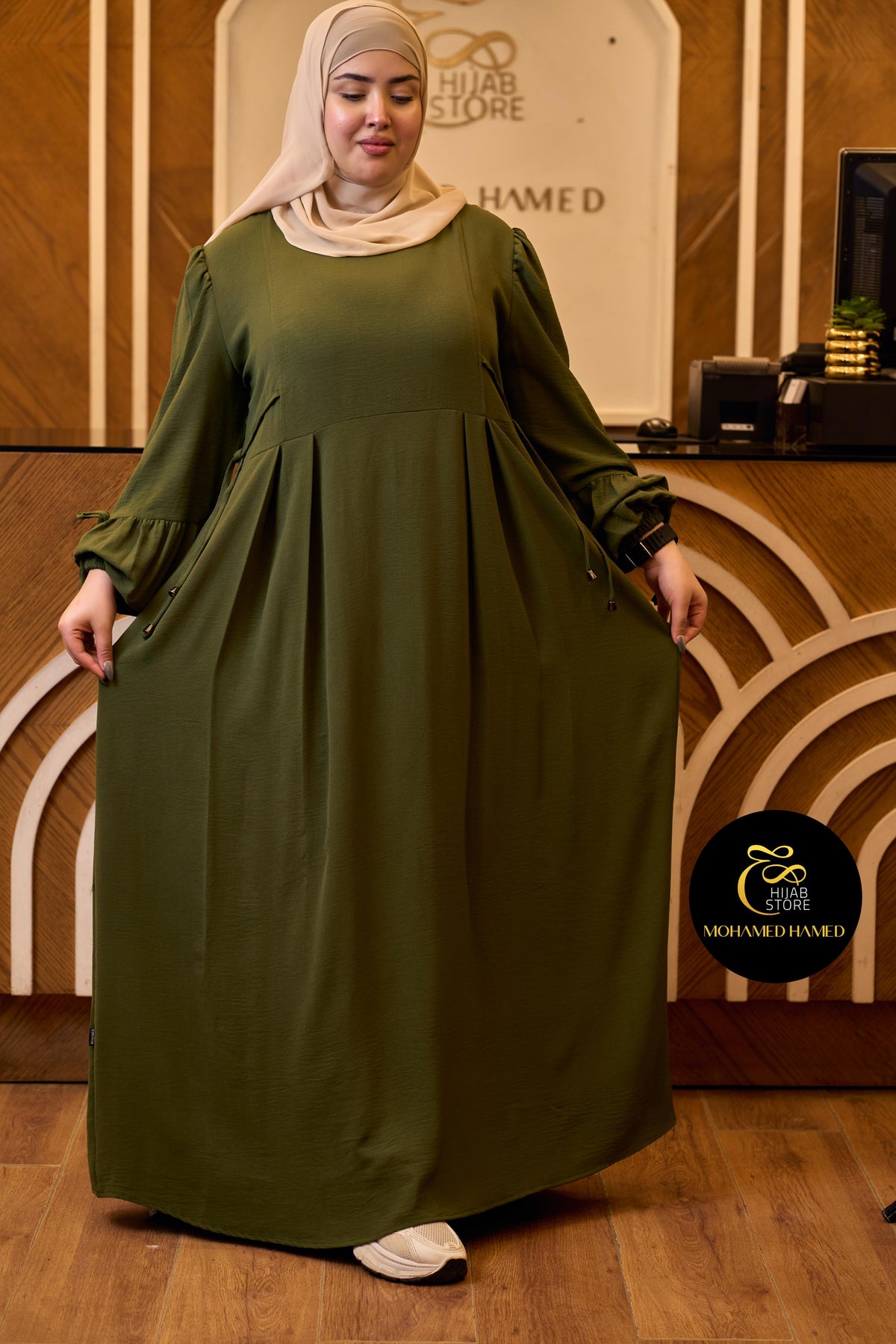 Robe Aryam Longue avec Taille Ajustable