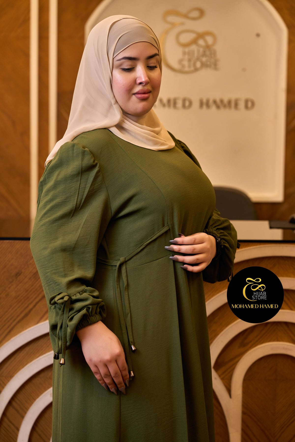 Robe Aryam Longue avec Taille Ajustable