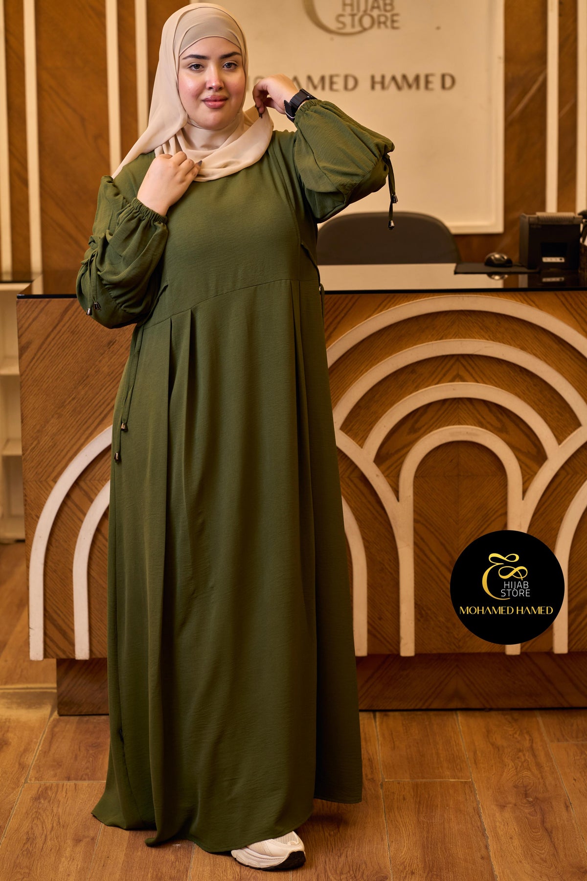 Robe Aryam Longue avec Taille Ajustable