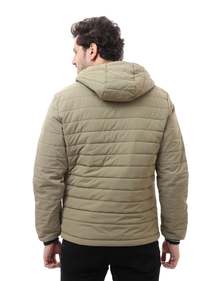 Veste pour homme matelassée avec capuche – Design moderne et chaud - JAC24WWBP28418TS1
