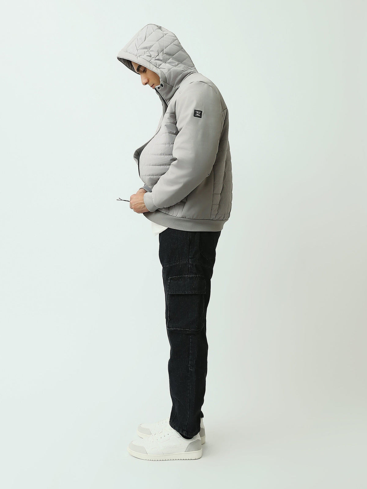 Doudoune Homme Matelassée à Capuche et Fermeture Zippée - JAC26WWBP28023TM1