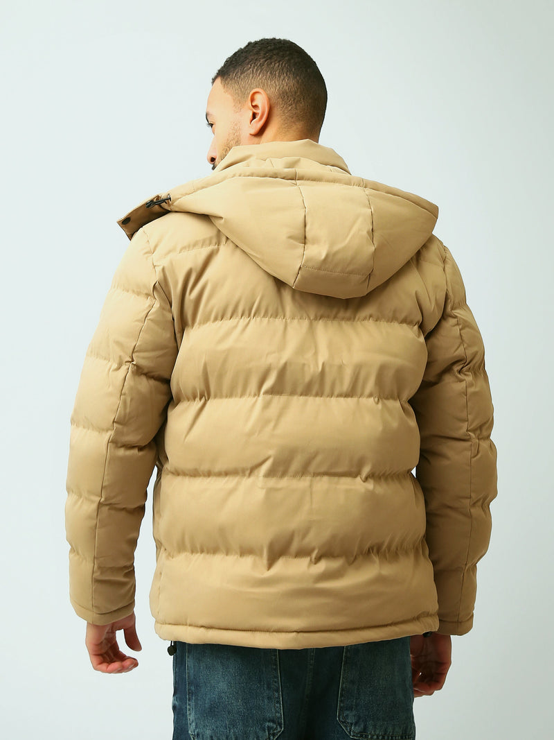 Doudoune Homme à Capuche Matelassée – Veste Chaude et Décontractée - JAC26WWBP28061TM1