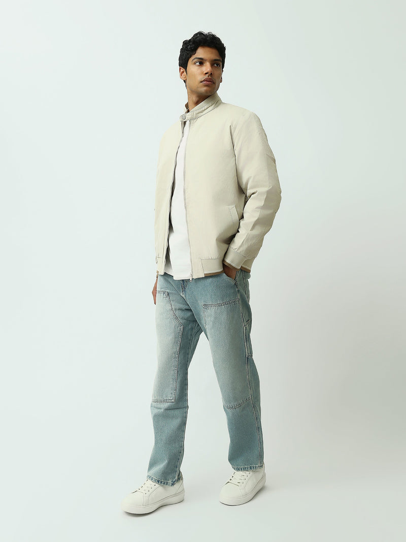 Blouson Homme Zippé à Col Montant – Style Bomber Casual Chic - JAC26WWBP28064TM1