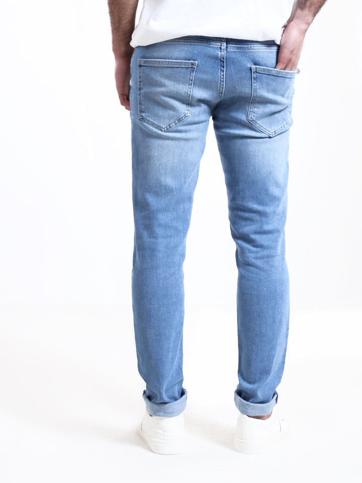 Jean Homme Super Slim Fit Effet Délavé - JNS23WFDN22760TS1