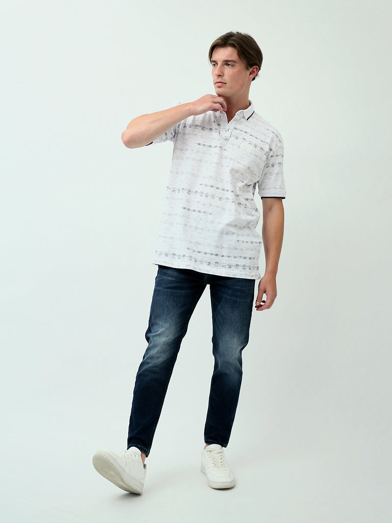 جينز رجالي بقصة Skinny Cropped Fit وتصميم عصري - JNS24GKBW22136TM1