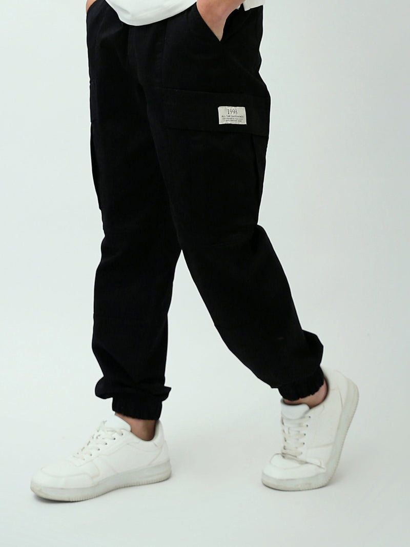 Pantalon cargo homme coupe confortable avec poches multiples - JOG23SGBL24260TM1