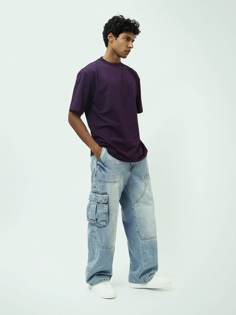 Jeans cargo ice blue homme – Confort et style décontracté - JOG25GDWL24012TM1
