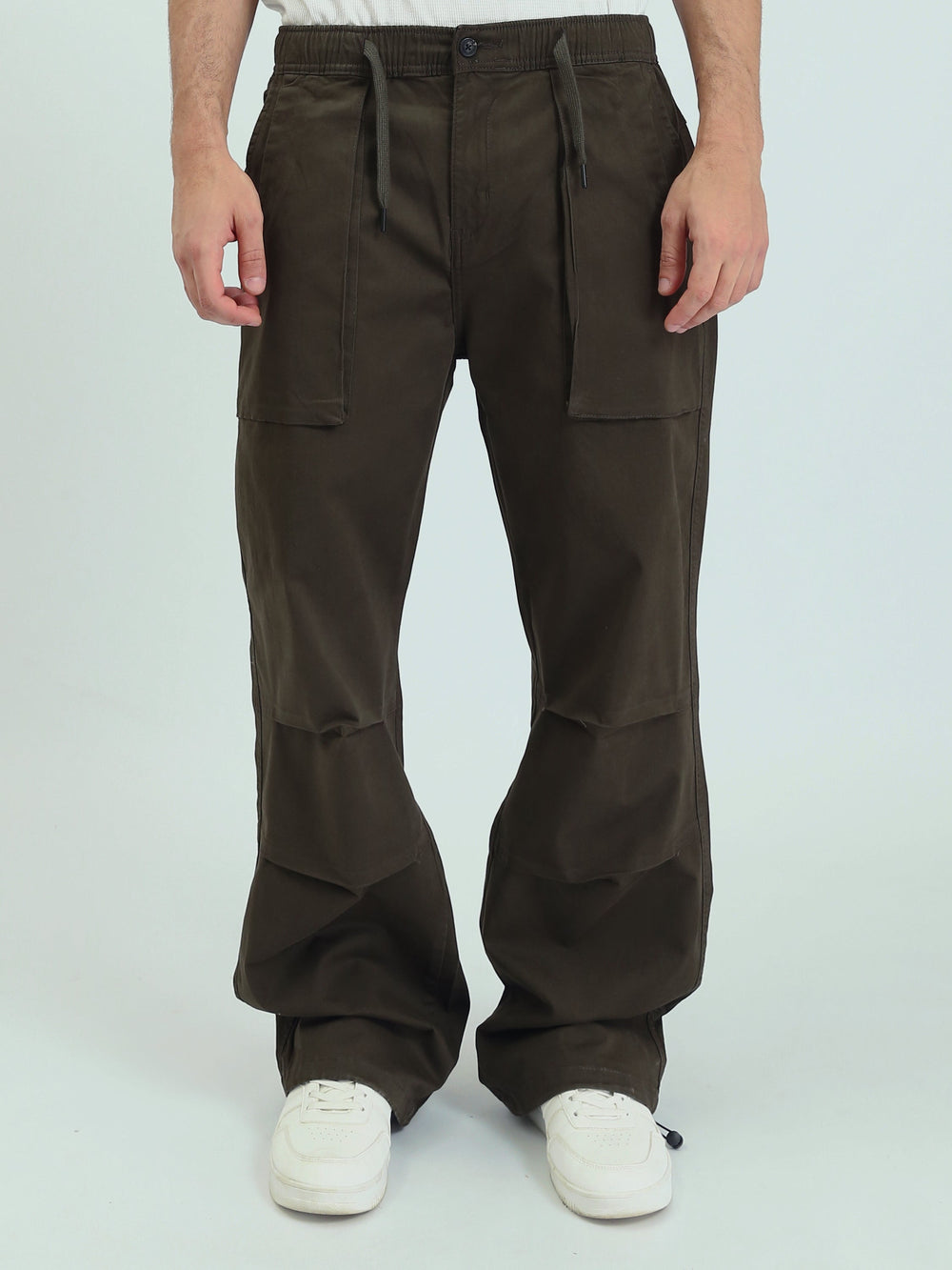 Pantalon Cargo Homme Coupe Loose à Taille Ajustable - JOG25GGBL24006TM1