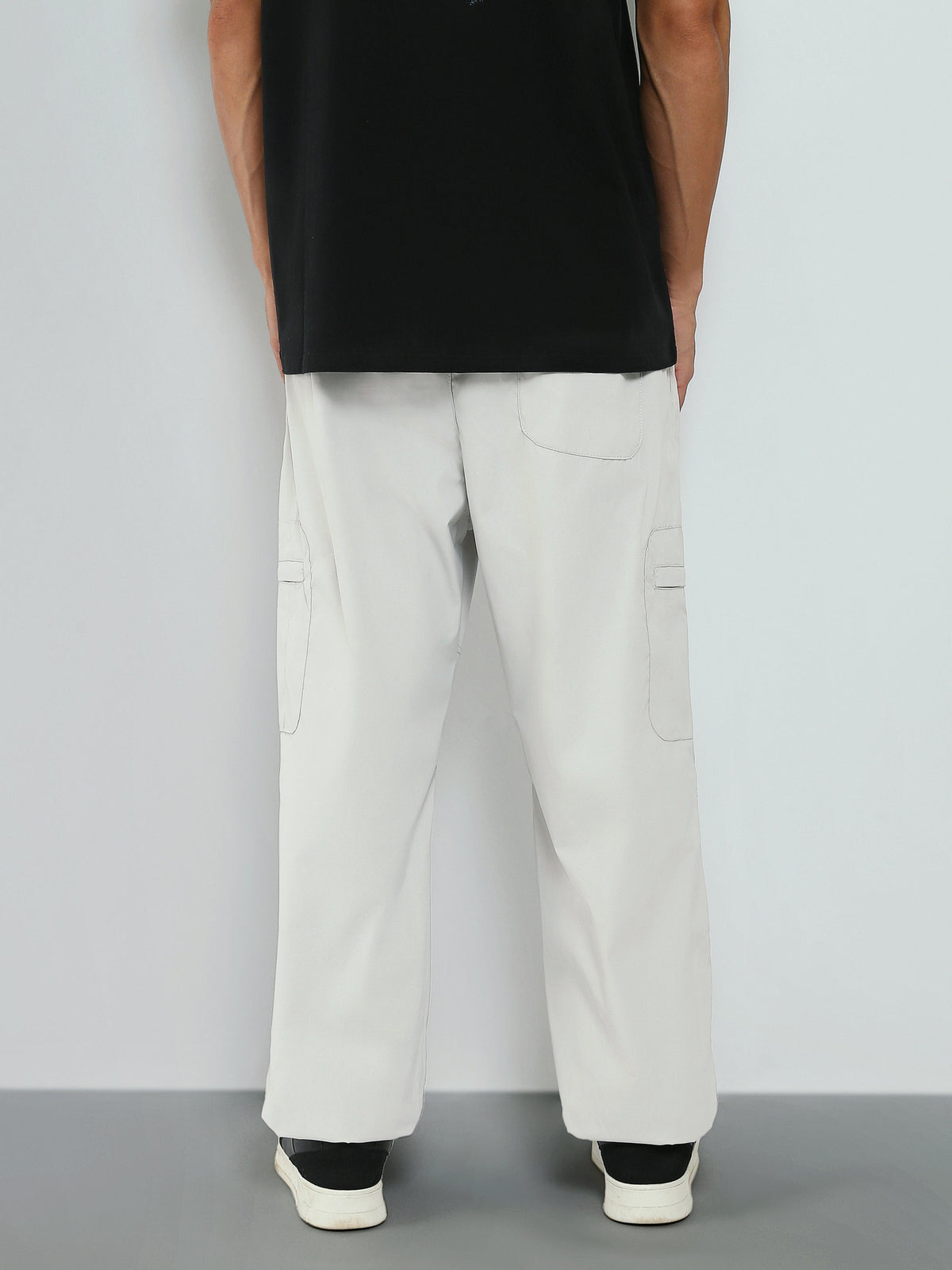 Pantalon Cargo Homme Coupe Relaxed à Poches Latérales - JOG26G24000003TM1