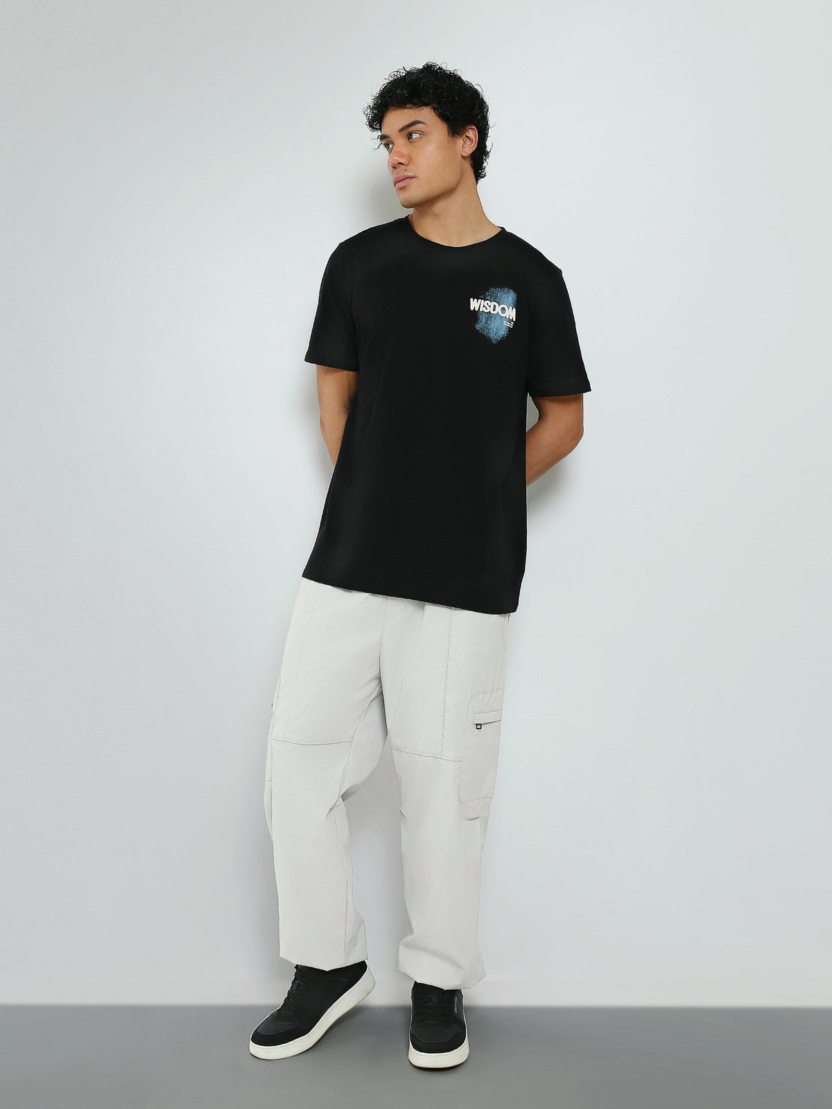 Pantalon Cargo Homme Coupe Relaxed à Poches Latérales - JOG26G24000003TM1