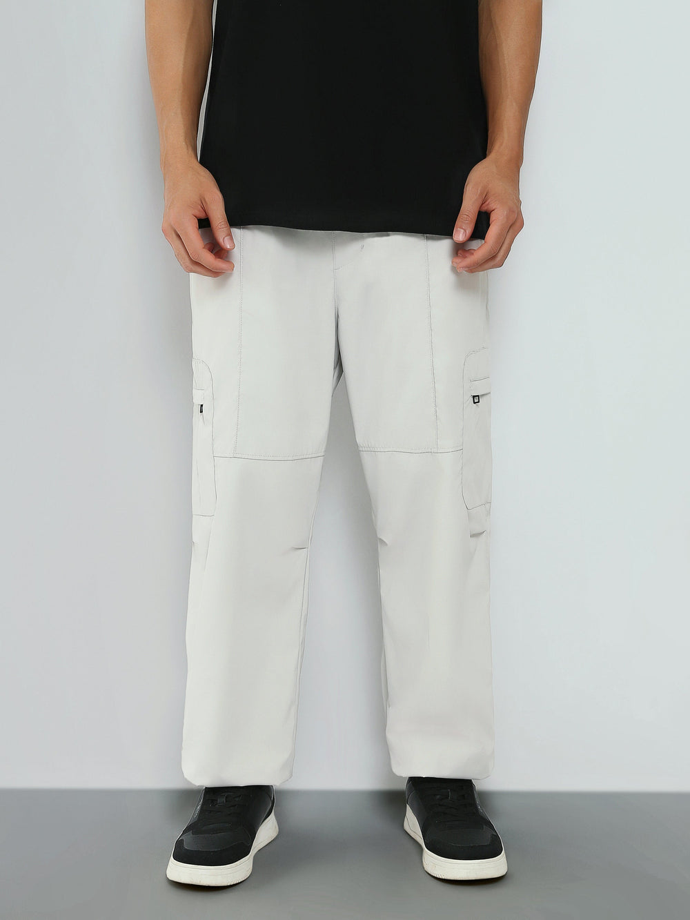 Pantalon Cargo Homme Coupe Relaxed à Poches Latérales - JOG26G24000003TM1