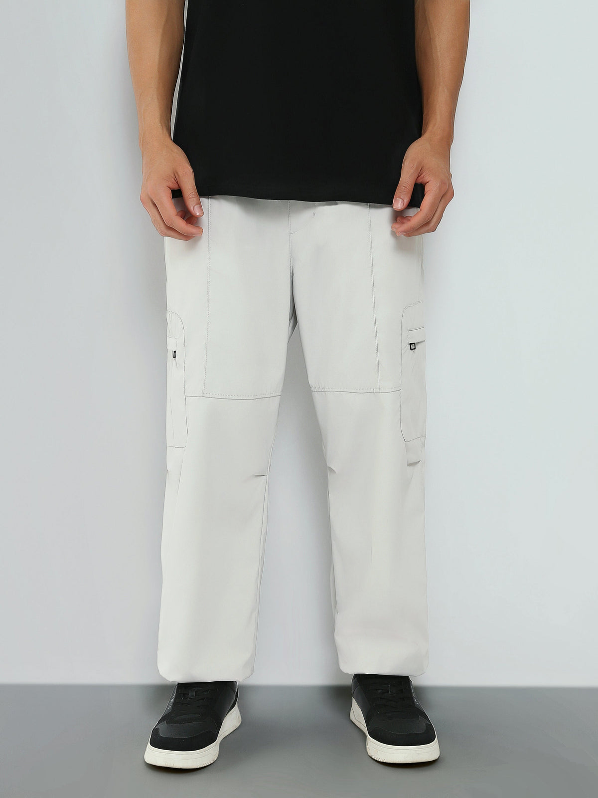 Pantalon Cargo Homme Coupe Relaxed à Poches Latérales - JOG26G24000003TM1