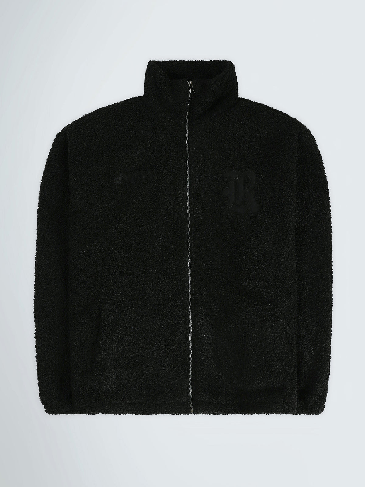Veste Homme en Polaire Sherpa Zippée avec Broderie – Style Casual - OSH26WEST19191TM1