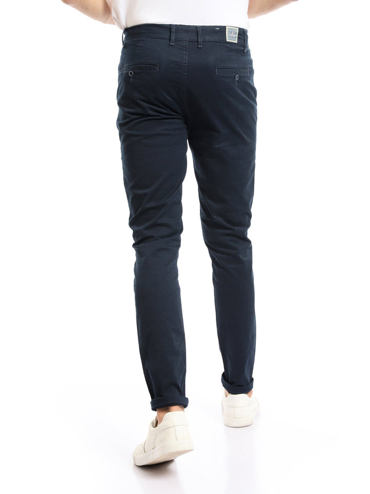 Pantalon homme en tissu coupe skinny – Design moderne et confortable - PAN22GFGA23250TM1