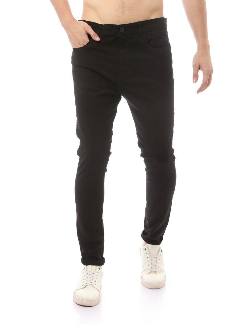 Pantalon homme en tissu coupe skinny – Classique et confortable pour un usage quotidien - PAN22SFGA22998TM1