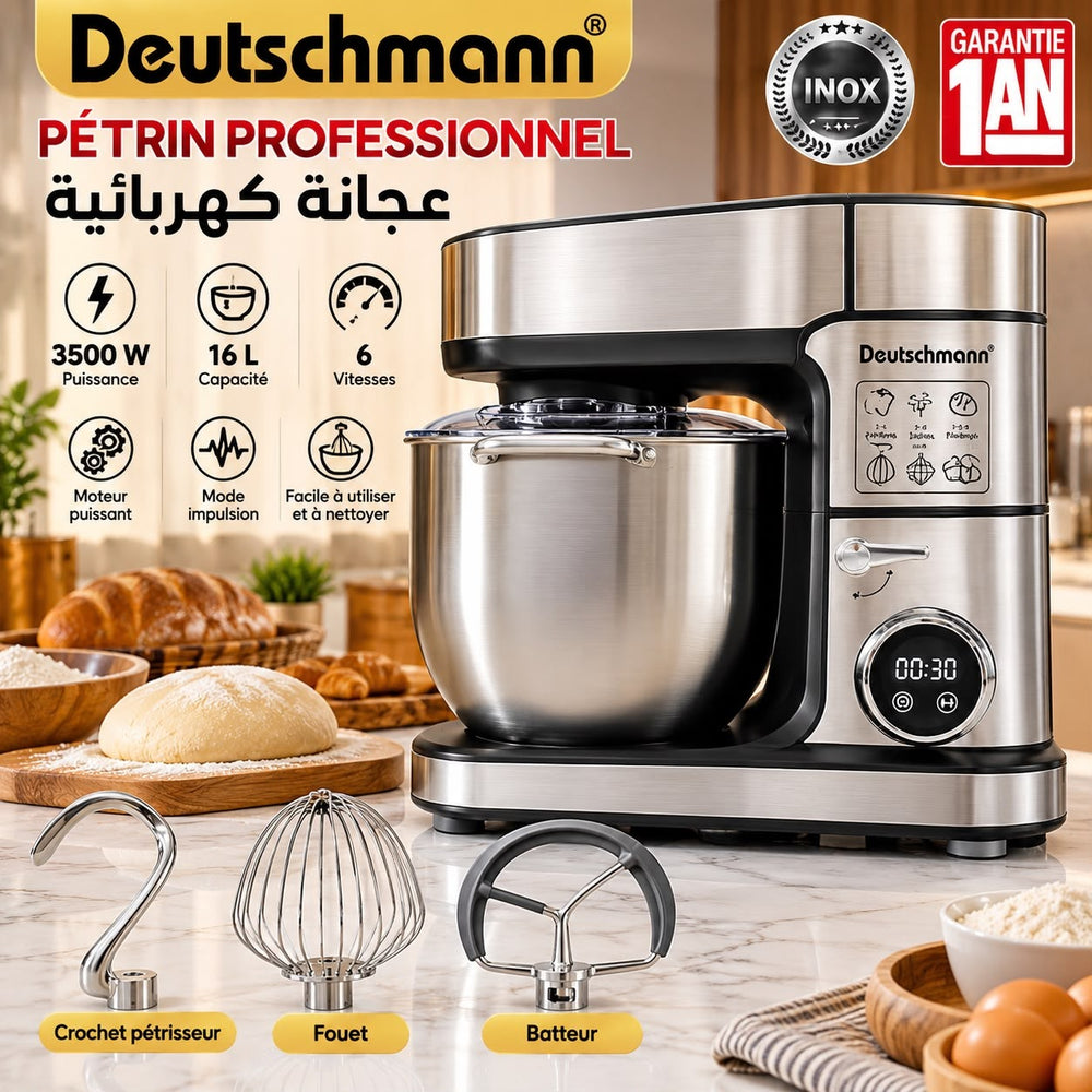 PETRIN EN INOX DEUTCHMAN 16L 8KG DM2716