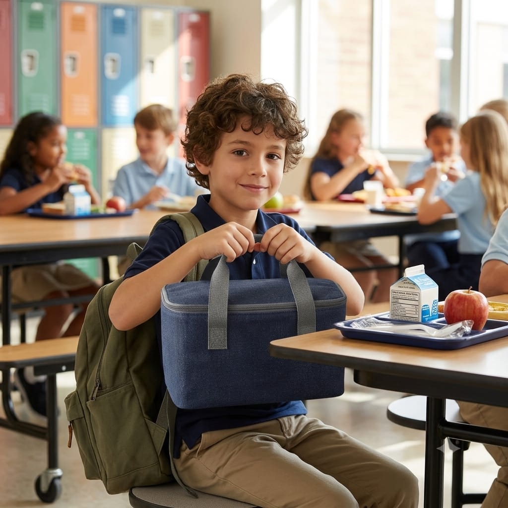 Lunch box isotherme, Sac à déjeuner étanche réutilisable, randonnée, sac repas