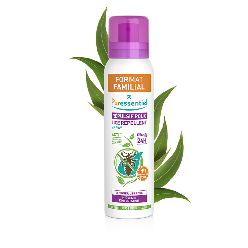 PURESS ANTI POUX SPRAY REPULSIF 24H FORMAT FAM 200ML 3388