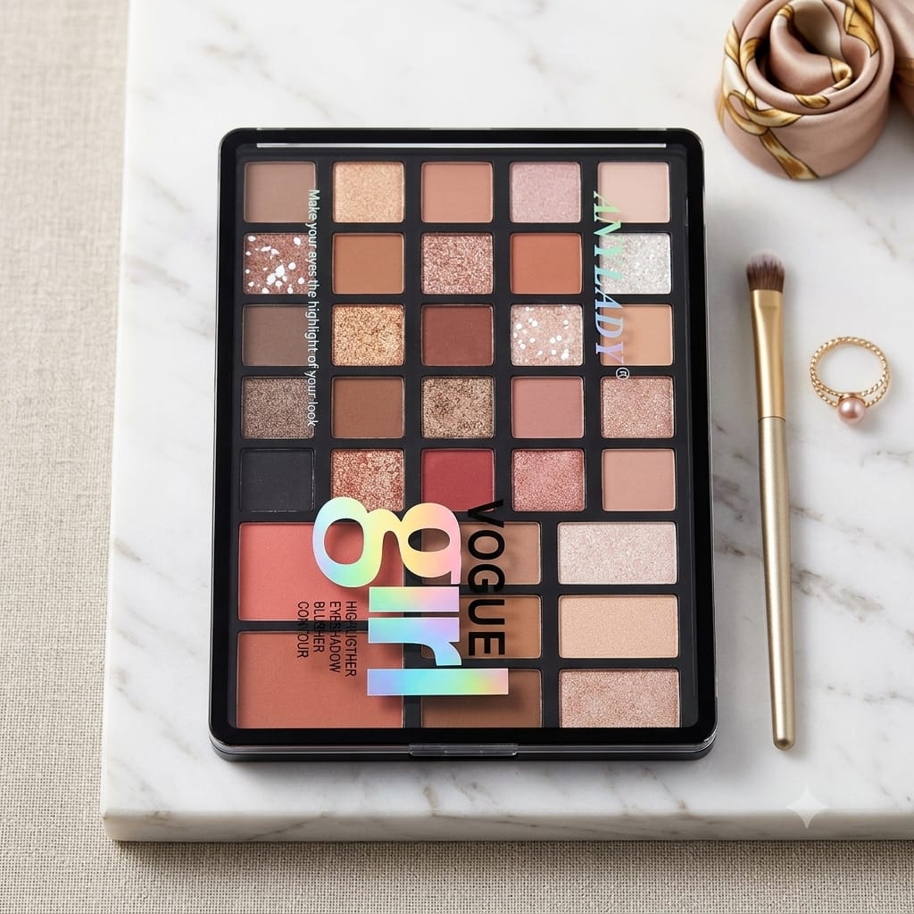 Palette de maquillage 33 couleurs fards à paupières et blush