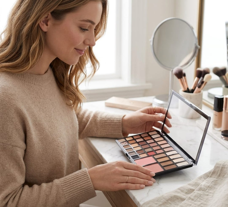 Palette Maquillage 33 Couleurs - Fards à Paupières & Blush