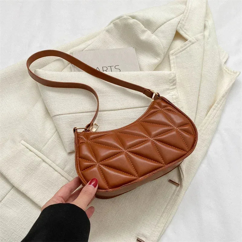 Sac à Main Femme en Cuir – Sac Bandoulière et Crossbody Rétro, Design Élégant et Polyvalent