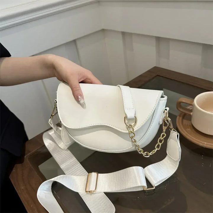 Sac à Main Femme Vintage en Cuir PU – Sac à Bandoulière à Double Poignées, Sac Crossbody Solide et Élégant