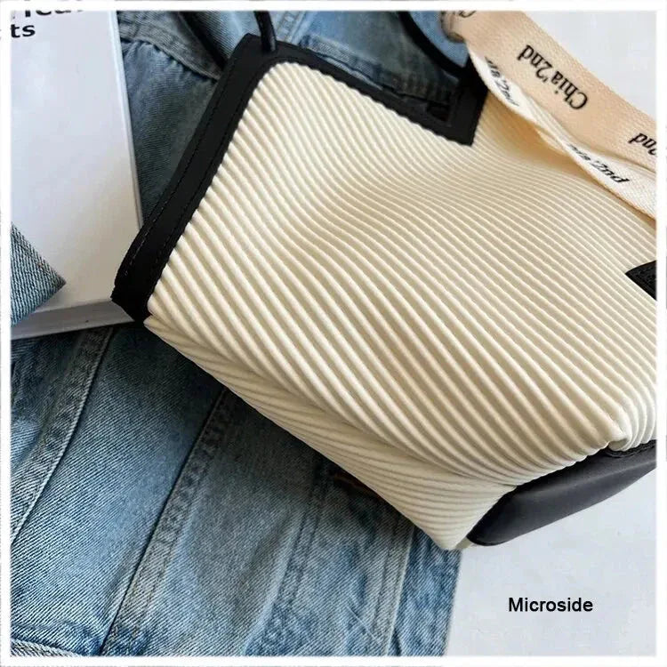 Sac à Main Femme Style Coréen – Sac Tote Casual en Canvas, Sac Bandoulière Commuter et Sac Élégant - Justyol