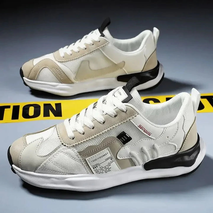 Chaussures Baskets Homme Été – Sneakers Respirantes et Casual, Chaussures Outdoor Fashion avec Lacets