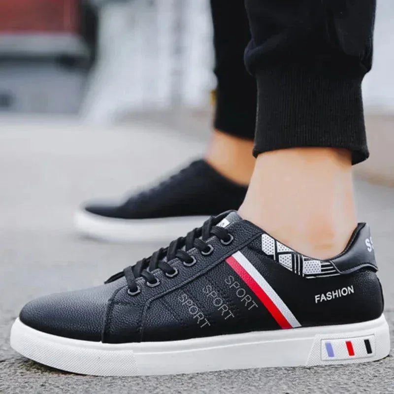 Sneakers Homme Blanc avec Design Moderne et Casual – Élégance et Confort - Justyol