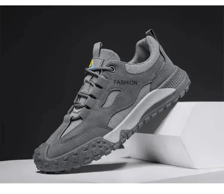 Chaussures Homme Respirantes et Légères – Baskets Casual et Outils, Chaussures de Travail et de Loisirs, Modèle 2025 - Justyol
