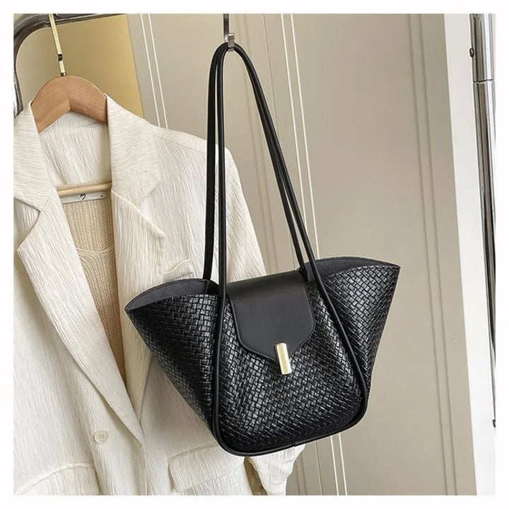 Sac Bandoulière Femme Demi-Lune de Luxe – Sac à Main Maillard avec Détails Volants