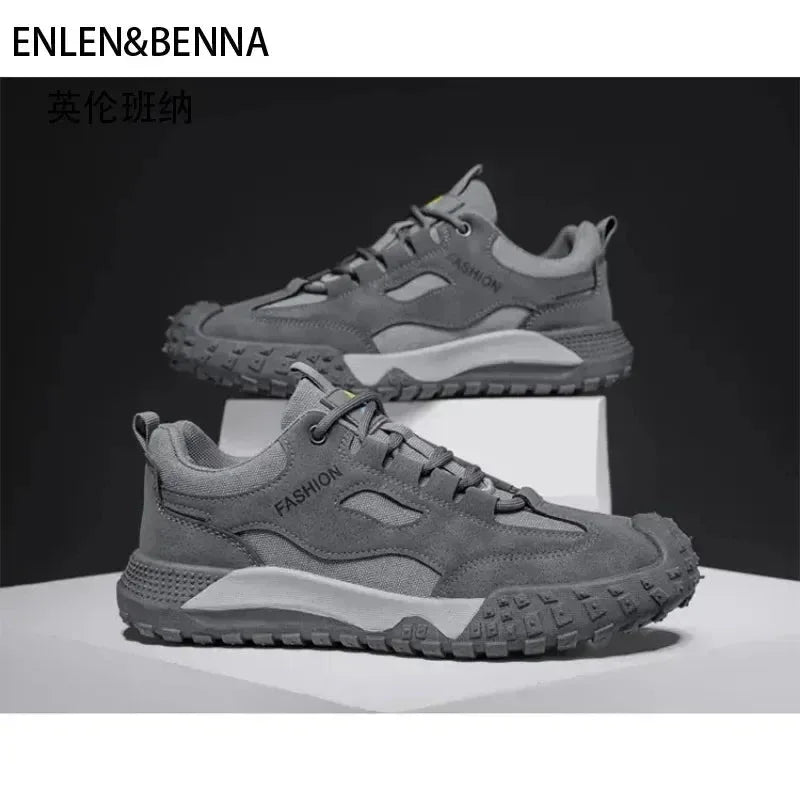 Chaussures Homme Respirantes et Légères – Baskets Casual et Outils, Chaussures de Travail et de Loisirs, Modèle 2025 - Justyol