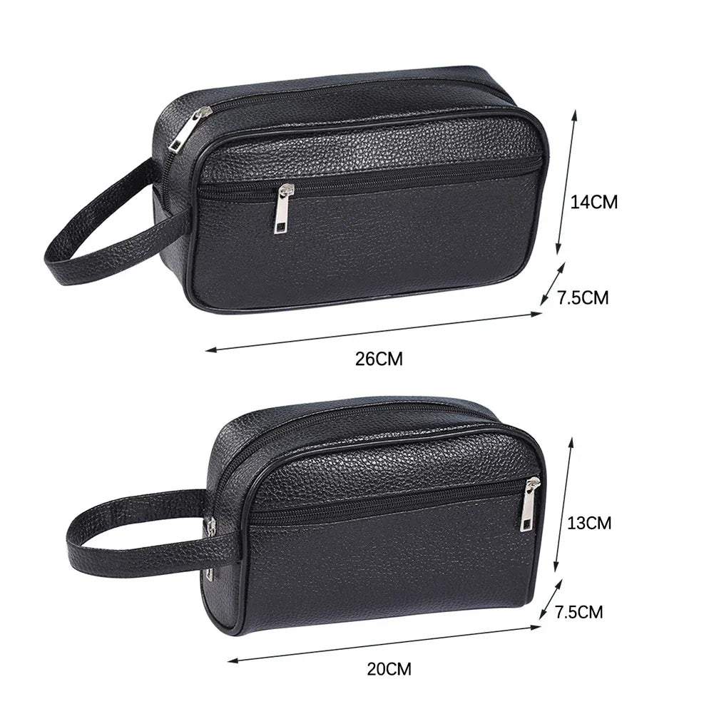 Sac Poignet Unisexe Retro en Cuir PU – Petit Sac - Justyol