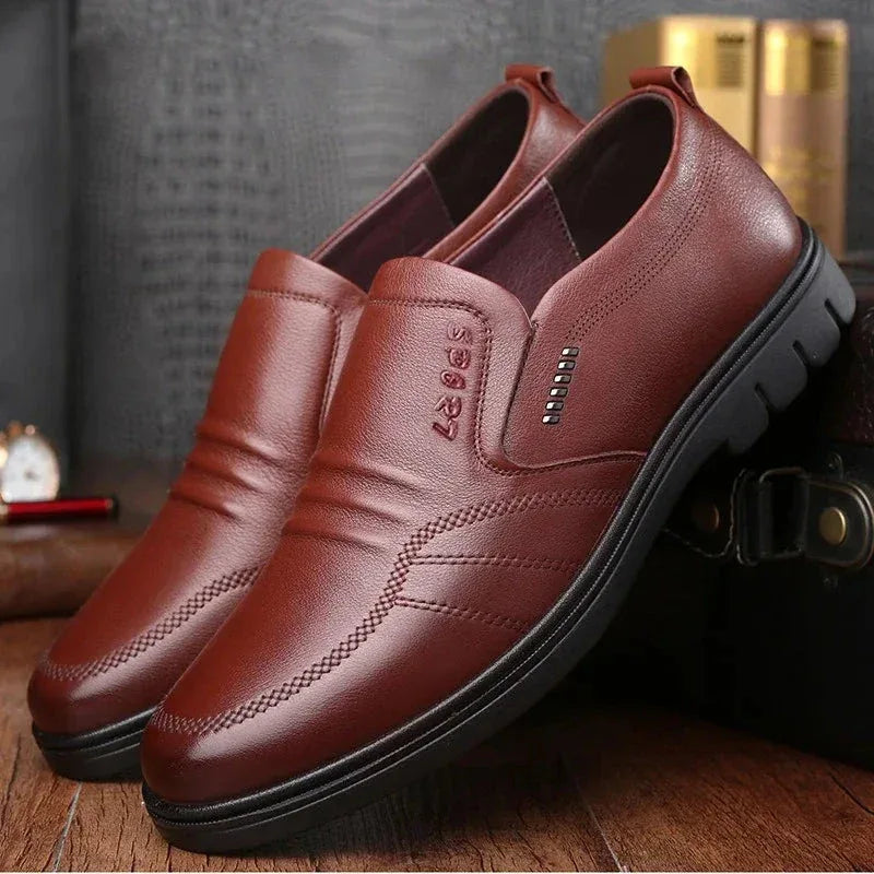Mocassins Homme Classiques – Chaussures Décontractées en Cuir Souple, Loafers Confortables et Respirants pour Homme - Justyol