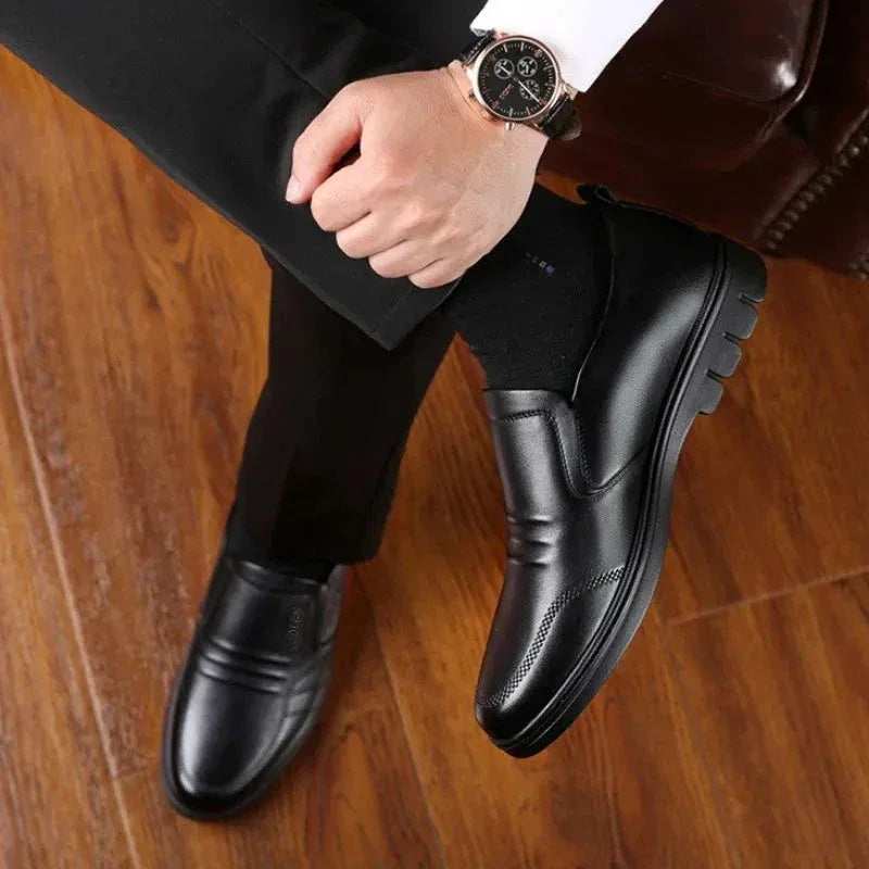 Mocassins Homme Classiques – Chaussures Décontractées en Cuir Souple, Loafers Confortables et Respirants pour Homme - Justyol