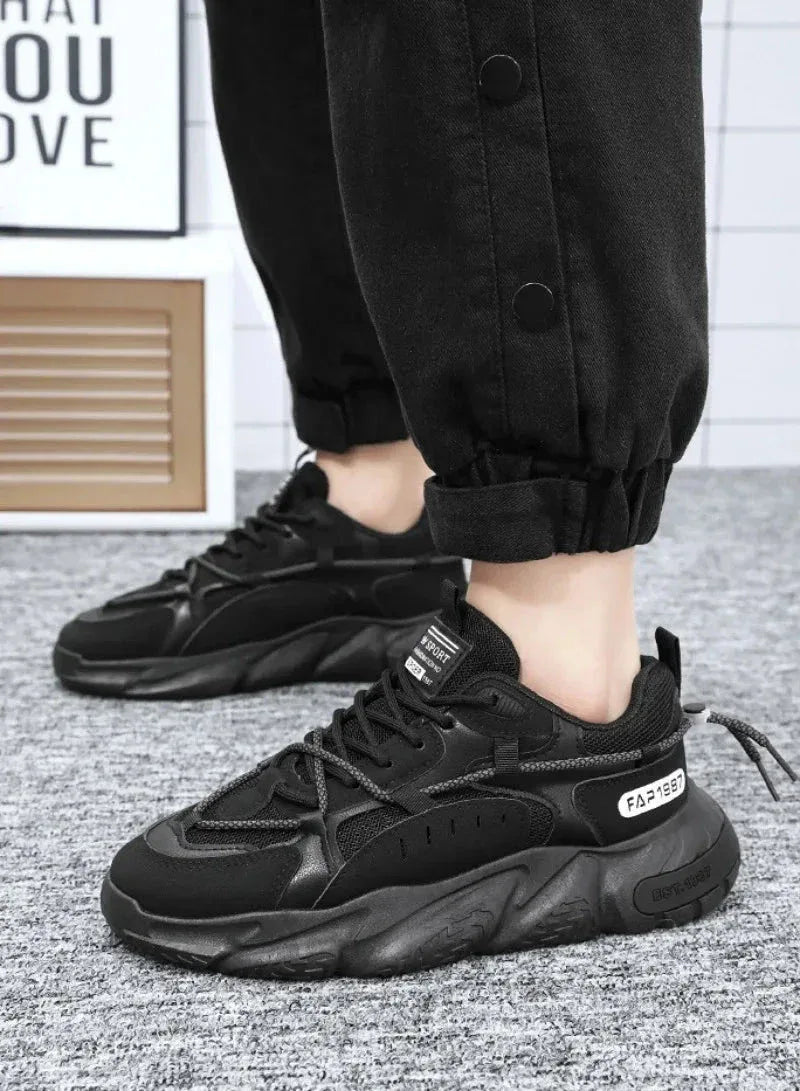 Chaussure Sportive Homme Pratique et Confortable avec Talon Élevé Antidérapant