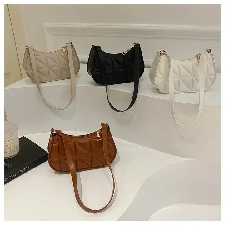 Sac à Main Femme en Cuir – Sac Bandoulière et Crossbody Rétro, Design Élégant et Polyvalent