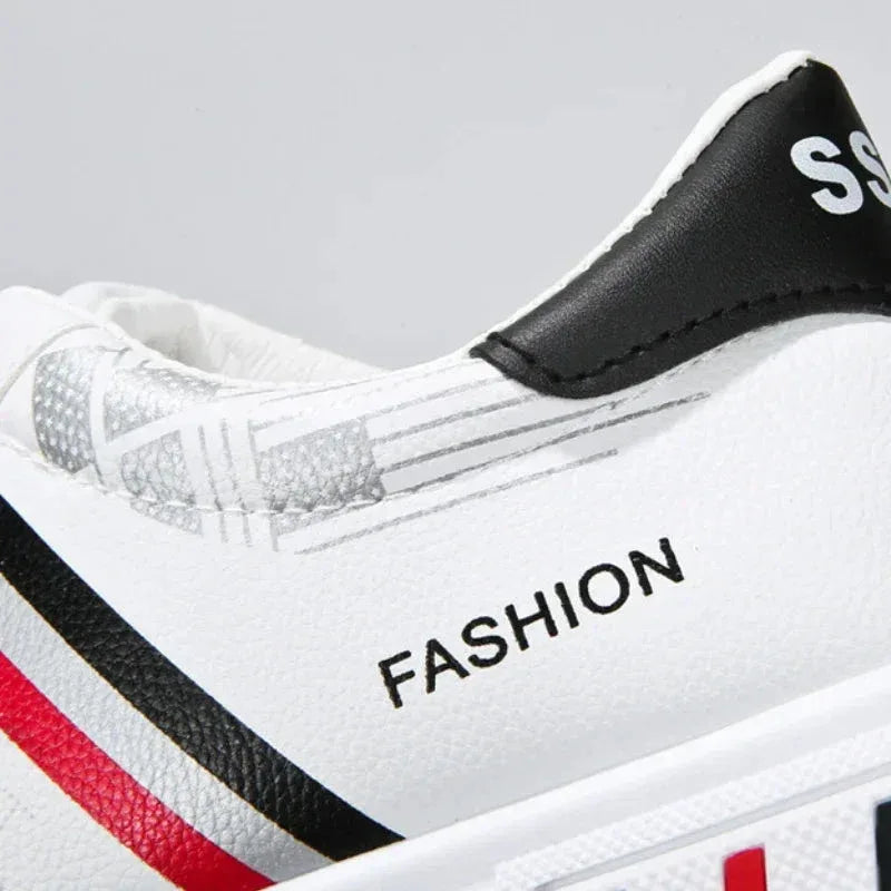 Sneakers Homme Blanc avec Design Moderne et Casual – Élégance et Confort