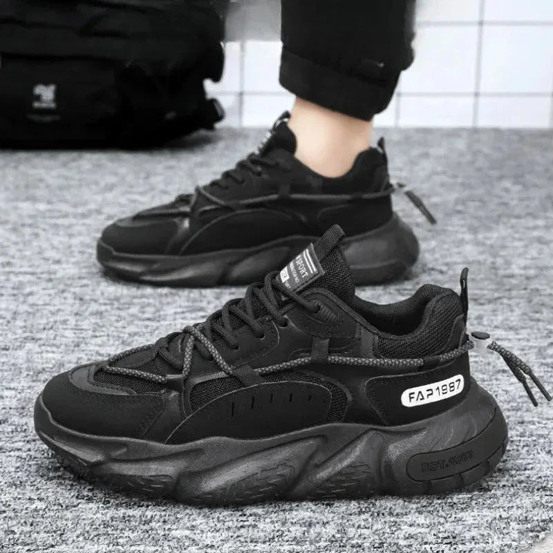 Chaussure Sportive Homme Pratique et Confortable avec Talon Élevé Antidérapant - Justyol