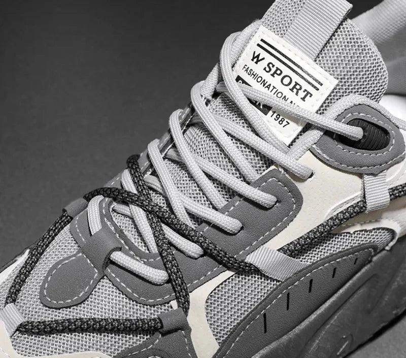Chaussure Sportive Homme Pratique et Confortable avec Talon Élevé Antidérapant