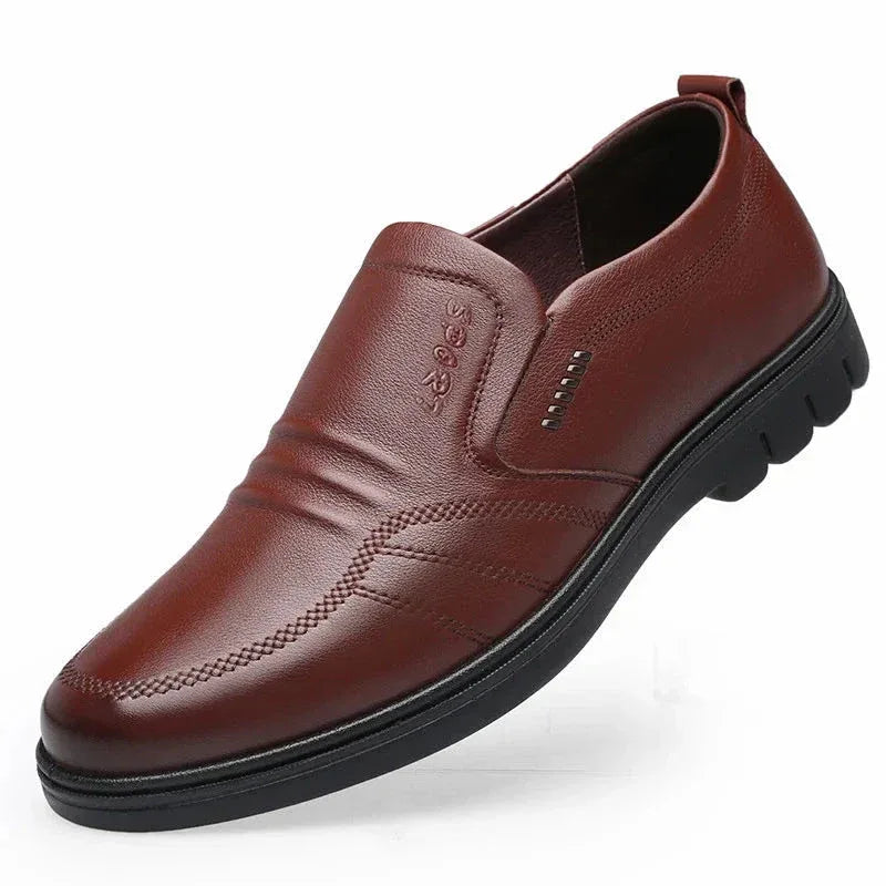 Mocassins Homme Classiques – Chaussures Décontractées en Cuir Souple, Loafers Confortables et Respirants pour Homme - Justyol