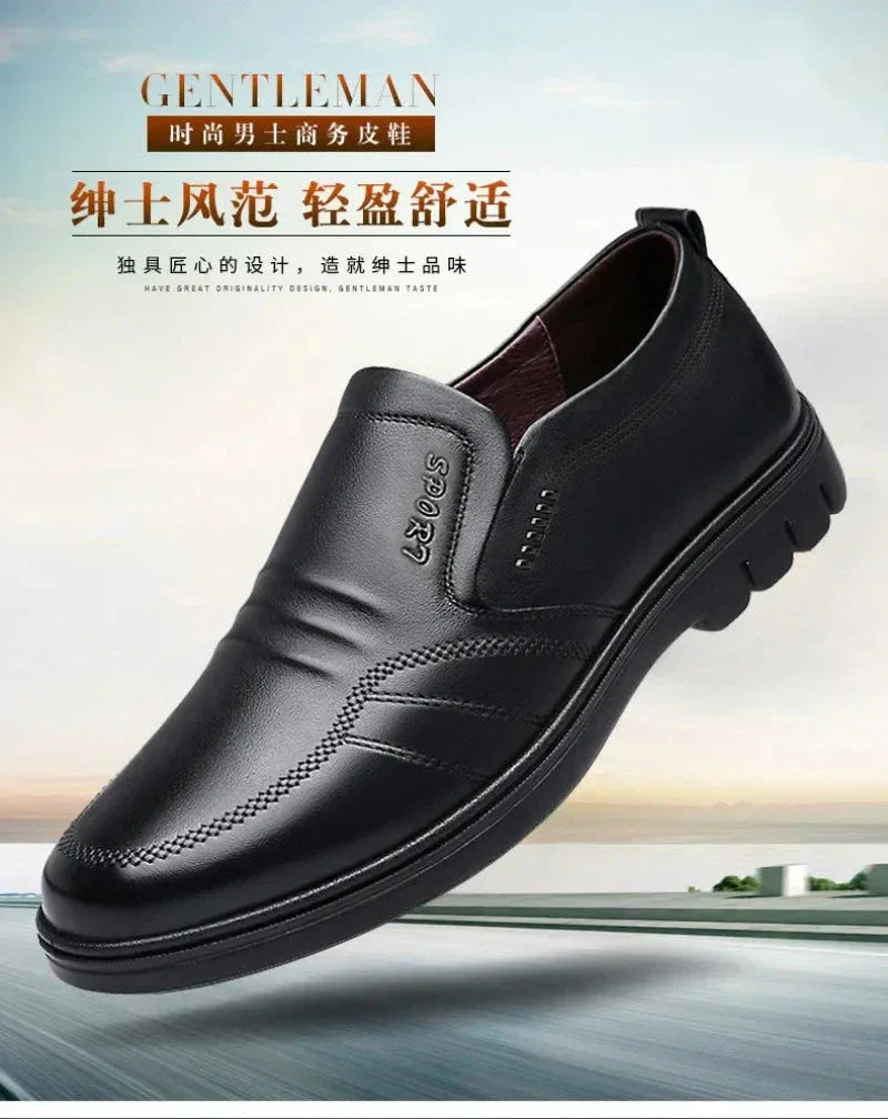 Mocassins Homme Classiques – Chaussures Décontractées en Cuir Souple, Loafers Confortables et Respirants pour Homme - Justyol