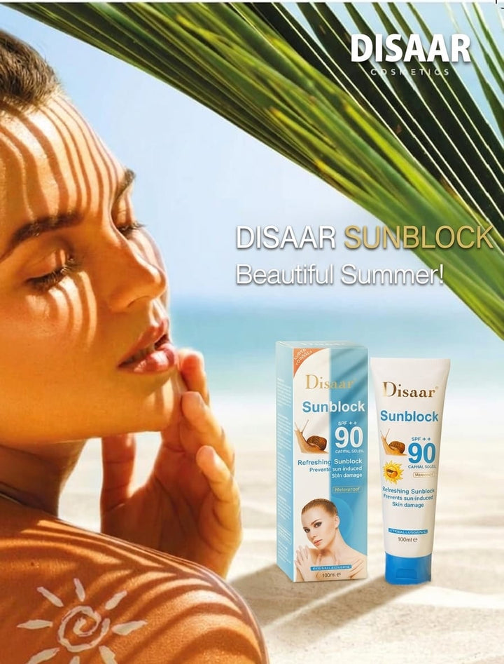 واقي شمس للوجه SPF 90+ مرطب ومضاد لعلامات الشيخوخة – 100 مل