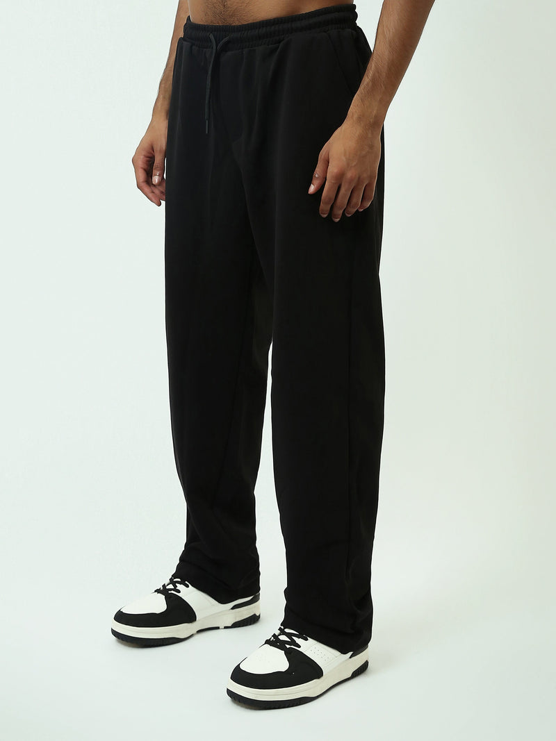 بنطال رياضي رجالي بقصة Loose Fit وخصر مطاطي - SWP25GEBW24638TM1
