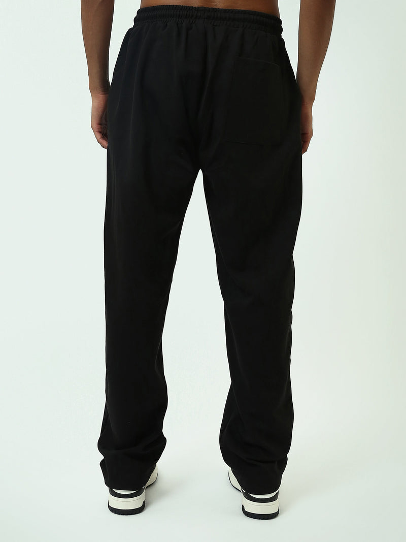 بنطال رياضي رجالي بقصة Loose Fit وخصر مطاطي - SWP25GEBW24638TM1