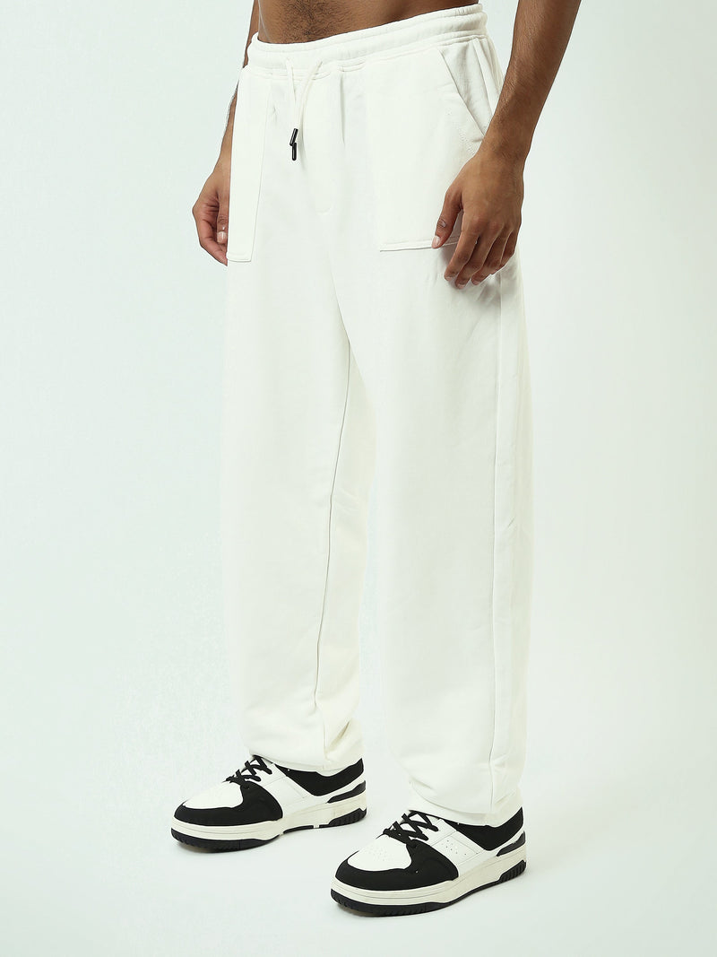 بنطال جوجر رجالي بقصة Loose Fit ورباط خصر قابل للتعديل - SWP25GEBW24643TM1