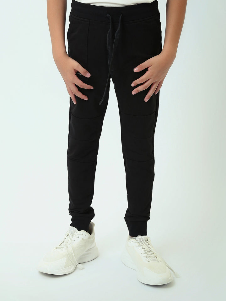 Pantalon de sport enfant avec taille élastique et poches latérales – SWP25GMPS24618TB1